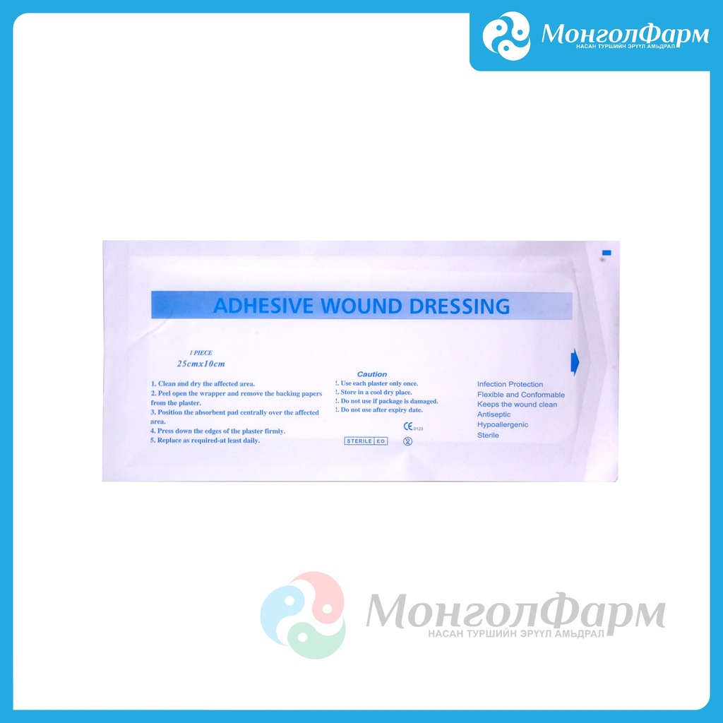Мэс заслын наалт 10х25см