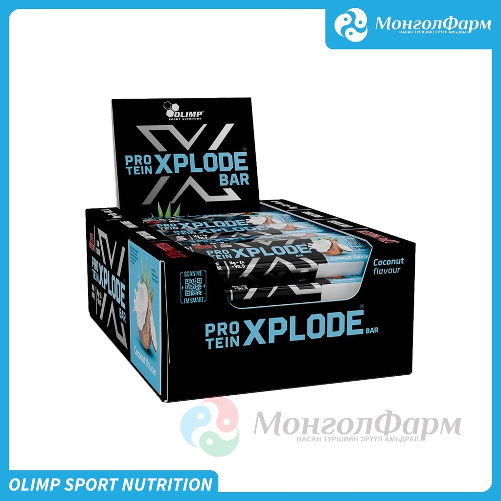 Protein Xplode Баар 40гр /наргил модны самарны амттай/