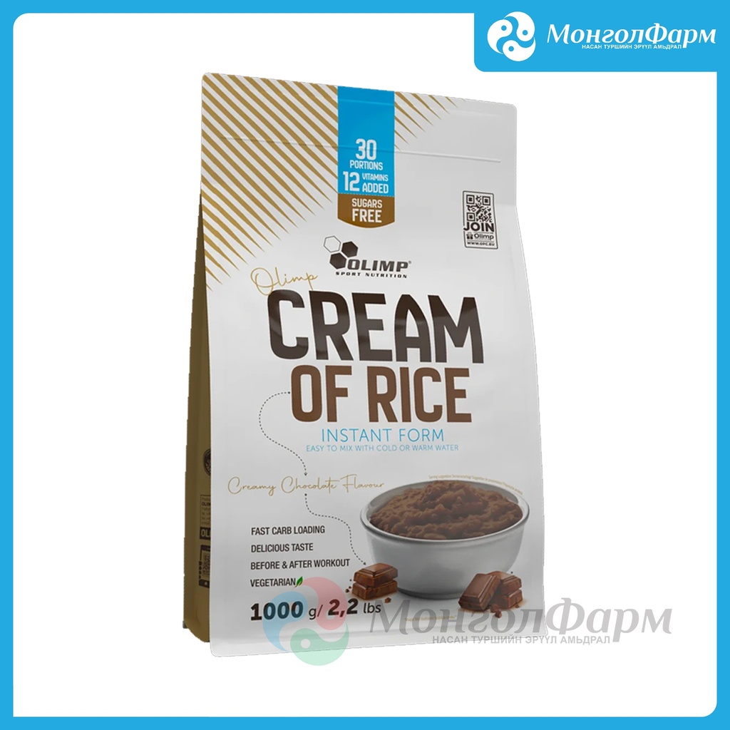 Olimp Cream of Rice 1кг royal chocolate
