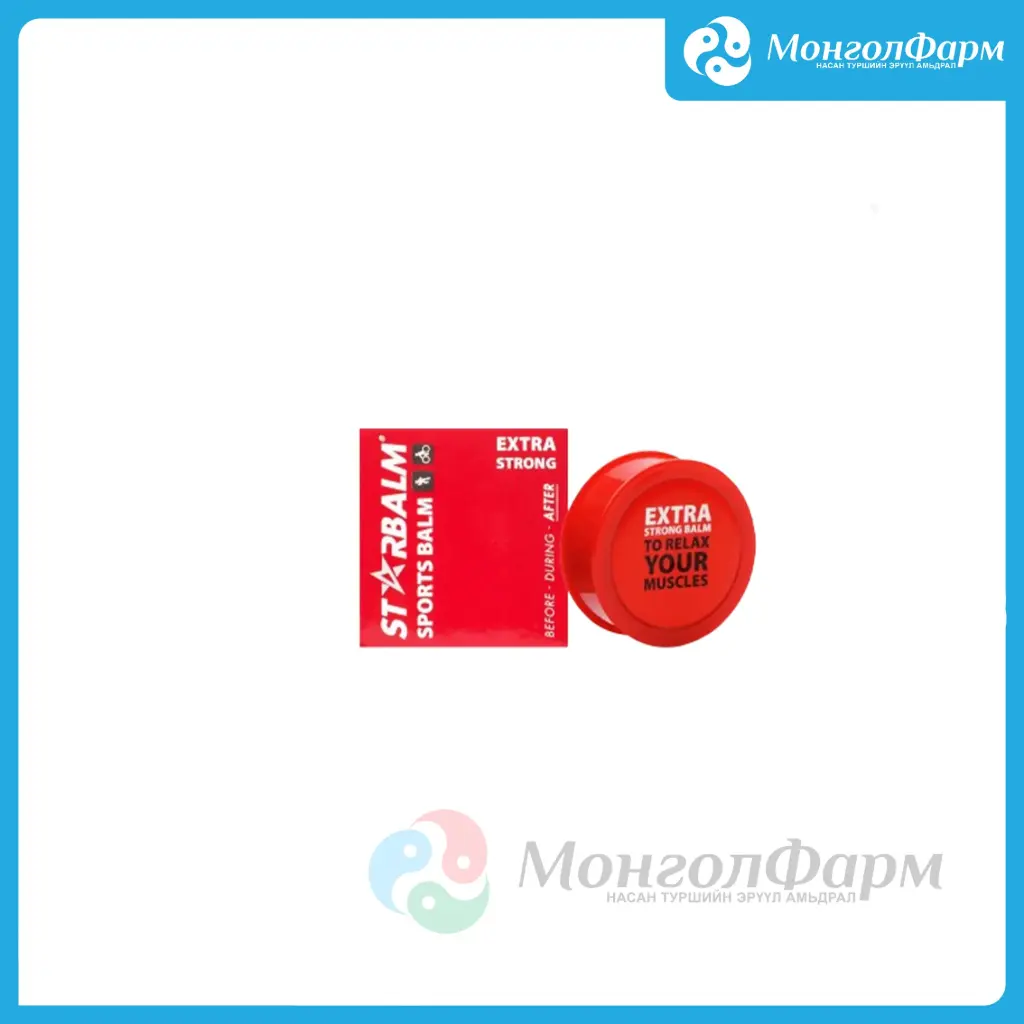  STARBALM Sport Balm Red Extra Strong 10g