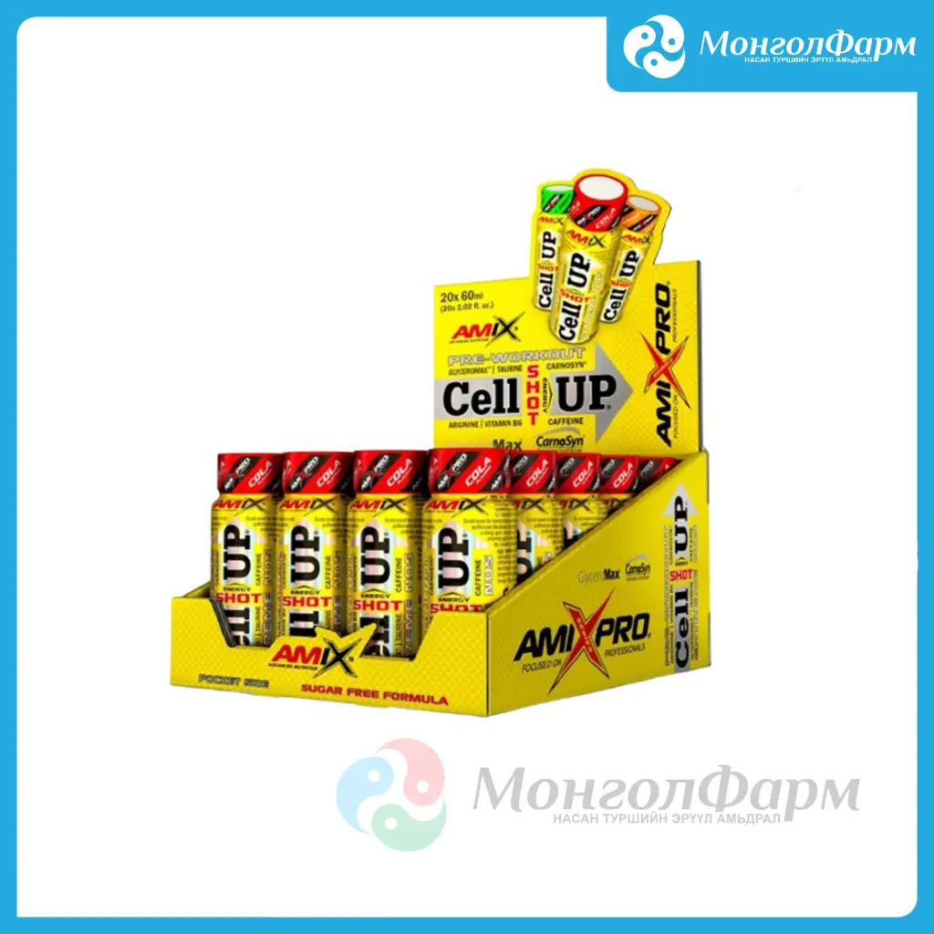 CellUP Shot 60мл Энержи №20